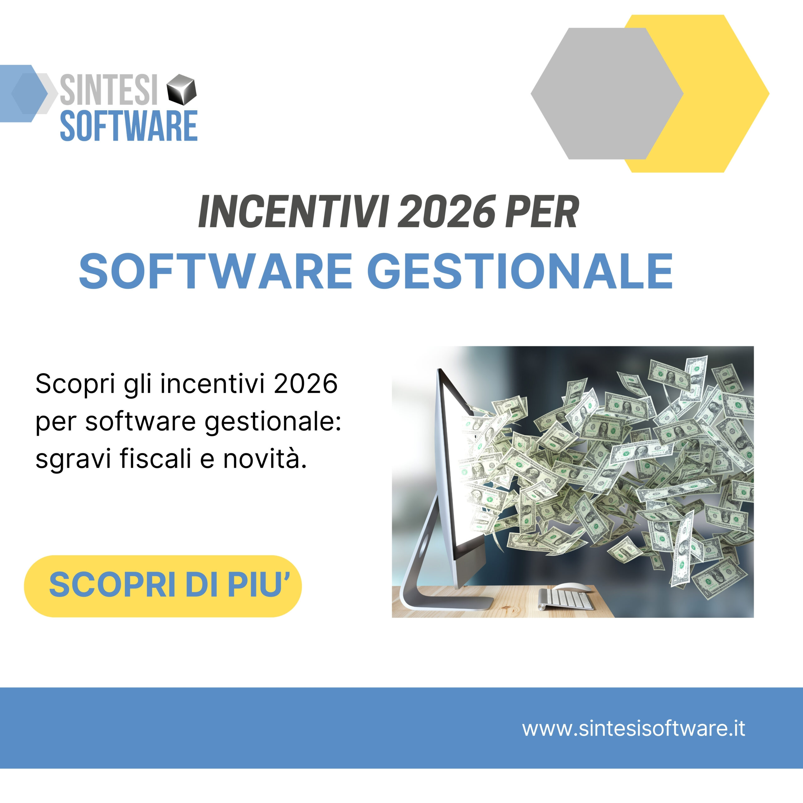 incentivi 2026 software gestionale